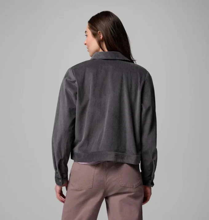 Chaqueta corta de pana azul Point Creek™ para mujer Chaqueta corta de pana azul Point Creek™ para mujer