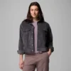 Chaqueta corta de pana azul Point Creek™ para mujer Chaqueta corta de pana azul Point Creek™ para mujer