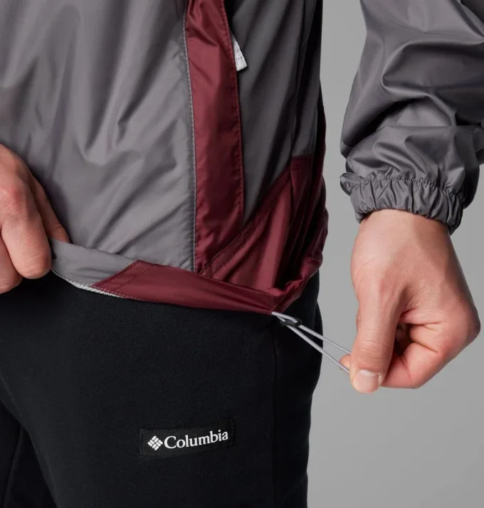 Chaqueta cortavientos Collegiate Flash Challenger™ II para hombre – Texas A&M