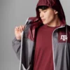 Chaqueta cortavientos Collegiate Flash Challenger™ II para hombre – Texas A&M