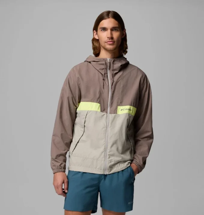Chaqueta cortavientos con capucha Spire Valley™ para hombre – Tall