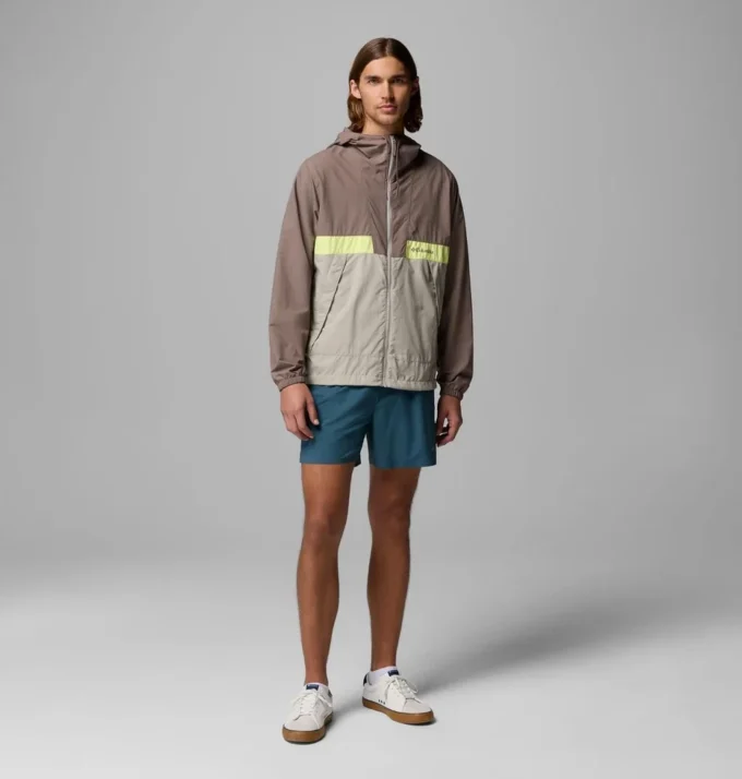 Chaqueta cortavientos con capucha Spire Valley™ para hombre – Tall