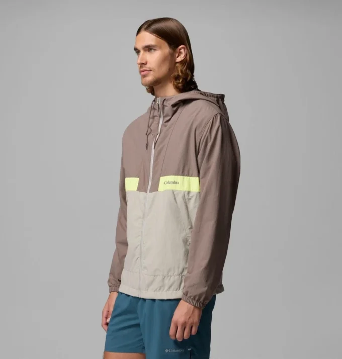 Chaqueta cortavientos con capucha Spire Valley™ para hombre – Tall