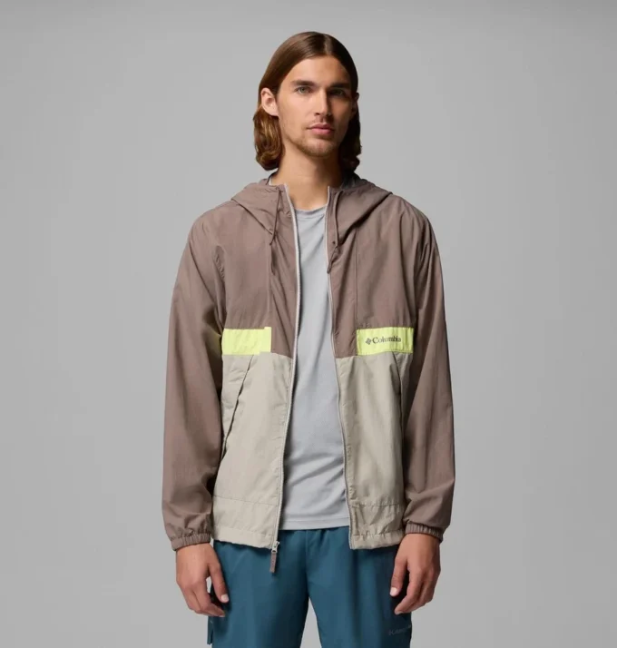 Chaqueta cortavientos con capucha Spire Valley™ para hombre – Tall