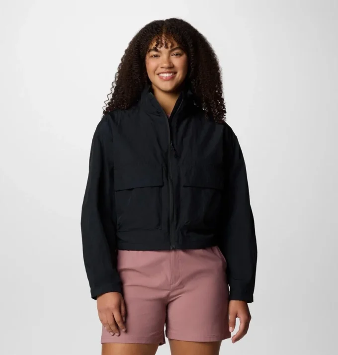 Chaqueta cortavientos corta Paracutie™ para mujer Chaqueta cortavientos corta Paracutie™ para mujer