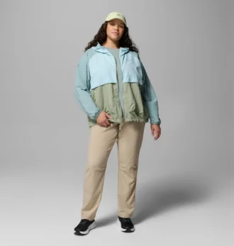 Chaqueta cortavientos Spire Valley™ para mujer – Tallas grandes