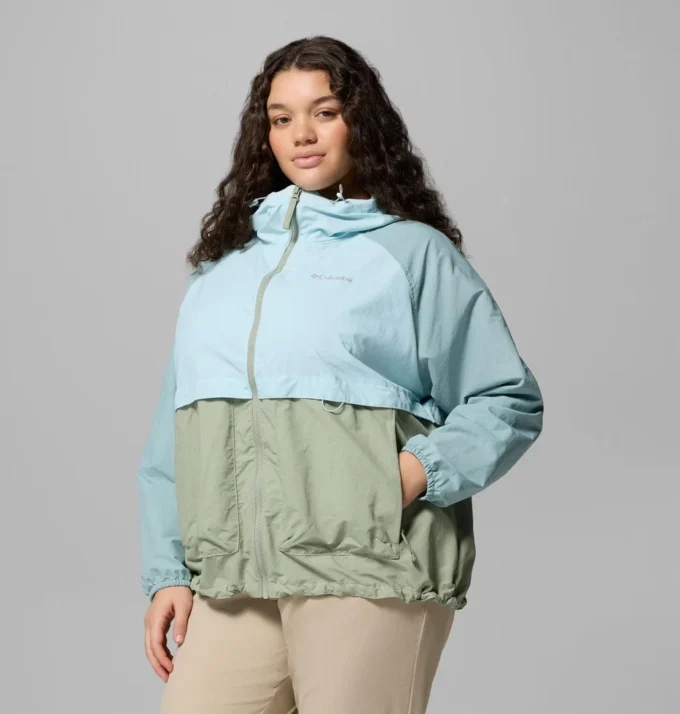 Chaqueta cortavientos Spire Valley™ para mujer – Tallas grandes Chaqueta cortavientos Spire Valley™ para mujer – Tallas grandes