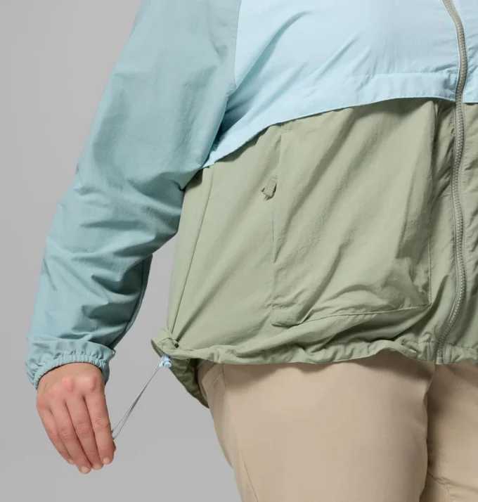 Chaqueta cortavientos Spire Valley™ para mujer – Tallas grandes Chaqueta cortavientos Spire Valley™ para mujer – Tallas grandes