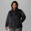 Chaqueta de felpa con cremallera completa Fire Side™ II Sherpa para mujer – Tallas grandes