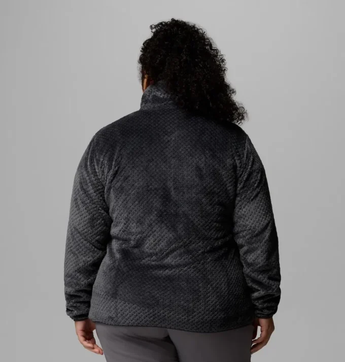 Chaqueta de felpa con cremallera completa Fire Side™ II Sherpa para mujer – Tallas grandes