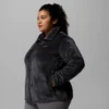 Chaqueta de felpa con cremallera completa Fire Side™ II Sherpa para mujer – Tallas grandes
