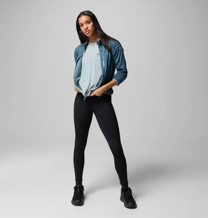 Chaqueta de forro polar con cremallera completa Women Essential Hike™ Grid Chaqueta de forro polar con cremallera completa Women Essential Hike™ Grid