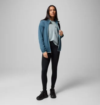 Chaqueta de forro polar con cremallera completa Women Essential Hike™ Grid