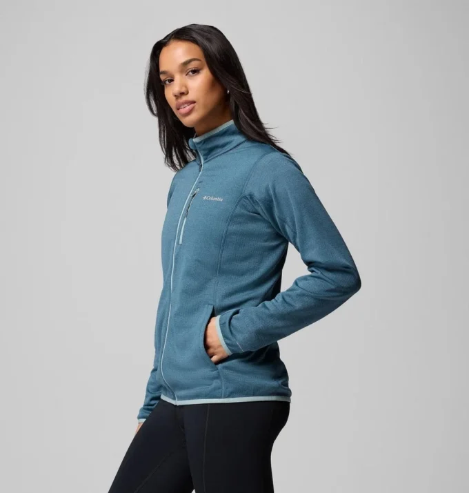 Chaqueta de forro polar con cremallera completa Women Essential Hike™ Grid Chaqueta de forro polar con cremallera completa Women Essential Hike™ Grid
