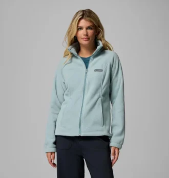 Chaqueta de lana con cremallera completa Benton Springs™ para mujer – Petite