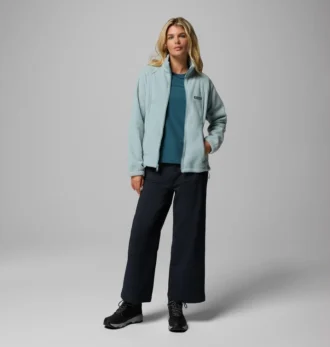 Chaqueta de lana con cremallera completa Benton Springs™ para mujer – Petite