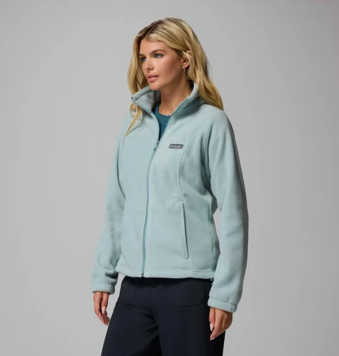 Chaqueta de lana con cremallera completa Benton Springs™ para mujer – Petite Chaqueta de lana con cremallera completa Benton Springs™ para mujer – Petite