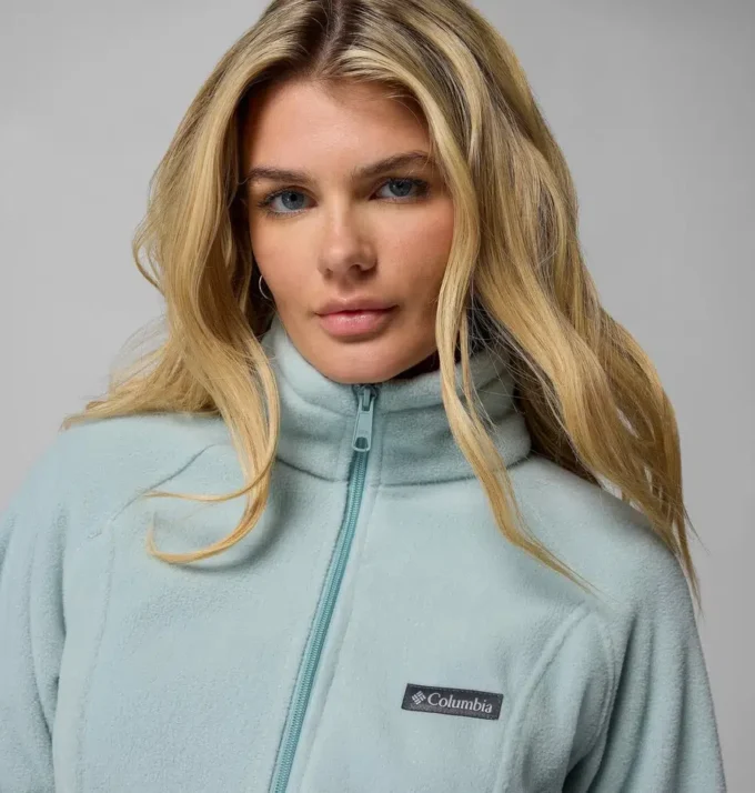 Chaqueta de lana con cremallera completa Benton Springs™ para mujer – Petite Chaqueta de lana con cremallera completa Benton Springs™ para mujer – Petite
