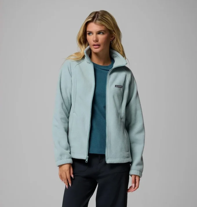 Chaqueta de lana con cremallera completa Benton Springs™ para mujer – Petite Chaqueta de lana con cremallera completa Benton Springs™ para mujer – Petite