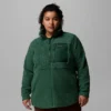 Chaqueta de lana con cremallera completa Columbia Lodge™ Sherpa para mujer – Tallas grandes Chaqueta de lana con cremallera completa Columbia Lodge™ Sherpa para mujer – Tallas grandes
