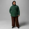 Chaqueta de lana con cremallera completa Columbia Lodge™ Sherpa para mujer – Tallas grandes Chaqueta de lana con cremallera completa Columbia Lodge™ Sherpa para mujer – Tallas grandes