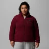 Chaqueta de lana con cremallera completa II West Bend™ para mujer – Talla grande Chaqueta de lana con cremallera completa II West Bend™ para mujer – Talla grande