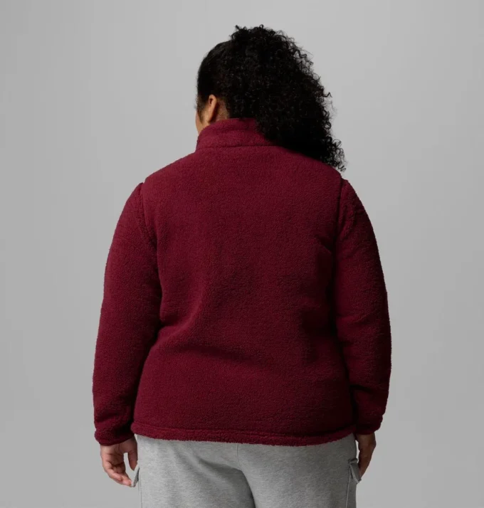 Chaqueta de lana con cremallera completa II West Bend™ para mujer – Talla grande Chaqueta de lana con cremallera completa II West Bend™ para mujer – Talla grande