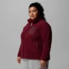 Chaqueta de lana con cremallera completa II West Bend™ para mujer – Talla grande Chaqueta de lana con cremallera completa II West Bend™ para mujer – Talla grande