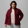 Chaqueta de lana con cremallera completa II West Bend™ para mujer – Talla grande Chaqueta de lana con cremallera completa II West Bend™ para mujer – Talla grande