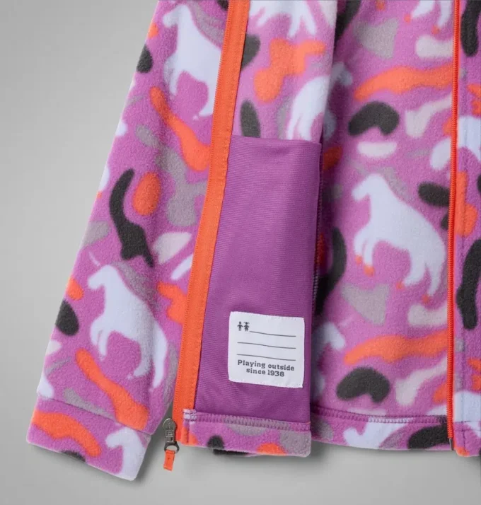 Chaqueta de lana estampada Benton Springs™ II para niña