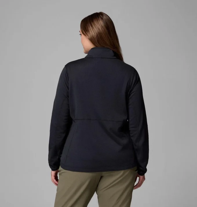 Chaqueta Essential Hike™ Grid Fleece Half Zip para mujer – Tallas grandes Chaqueta Essential Hike™ Grid Fleece Half Zip para mujer – Tallas grandes