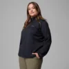 Chaqueta Essential Hike™ Grid Fleece Half Zip para mujer – Tallas grandes Chaqueta Essential Hike™ Grid Fleece Half Zip para mujer – Tallas grandes