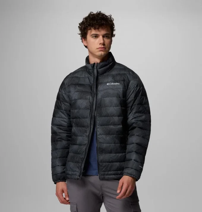 Chaqueta estampada Powder Lite™ II para hombre – Tall