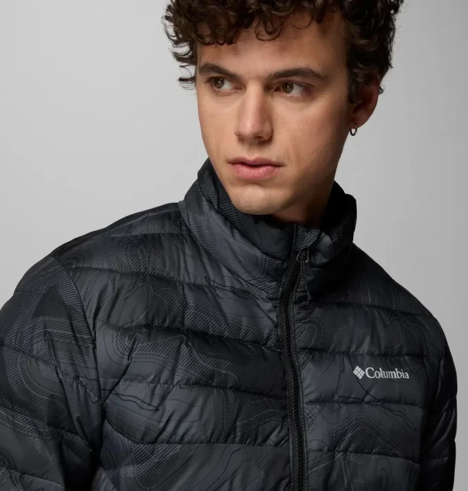 Chaqueta estampada Powder Lite™ II para hombre – Tall