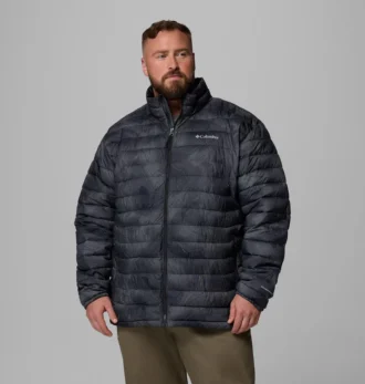 Chaqueta estampada Powder Lite™ II para hombre – Talla grande Chaqueta estampada Powder Lite™ II para hombre – Talla grande