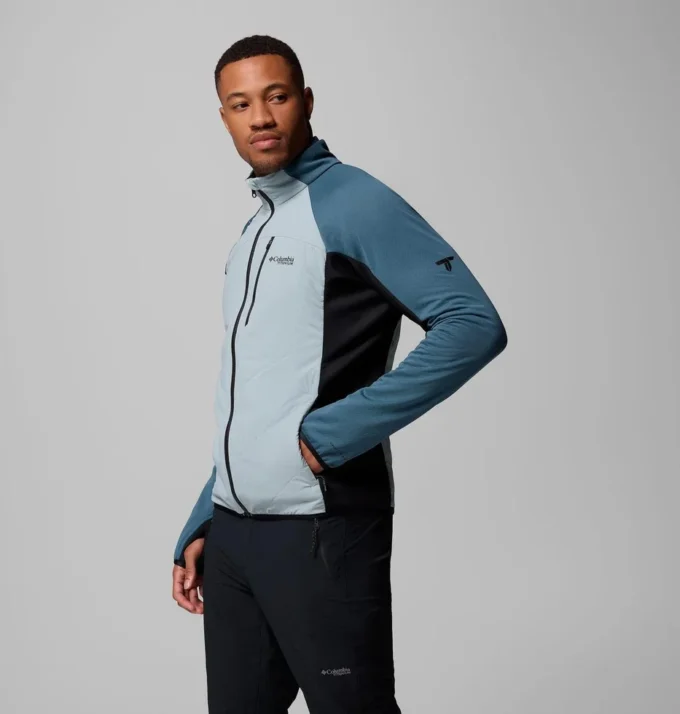 Chaqueta híbrida con cremallera completa Arctic Crest™ para hombre