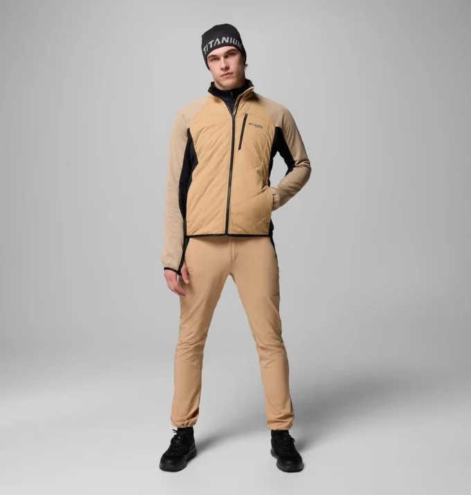Chaqueta híbrida con cremallera completa Arctic Crest™ para hombre – Tall