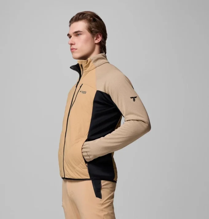 Chaqueta híbrida con cremallera completa Arctic Crest™ para hombre – Tall