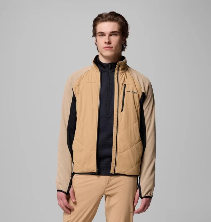 Chaqueta híbrida con cremallera completa Arctic Crest™ para hombre – Tall
