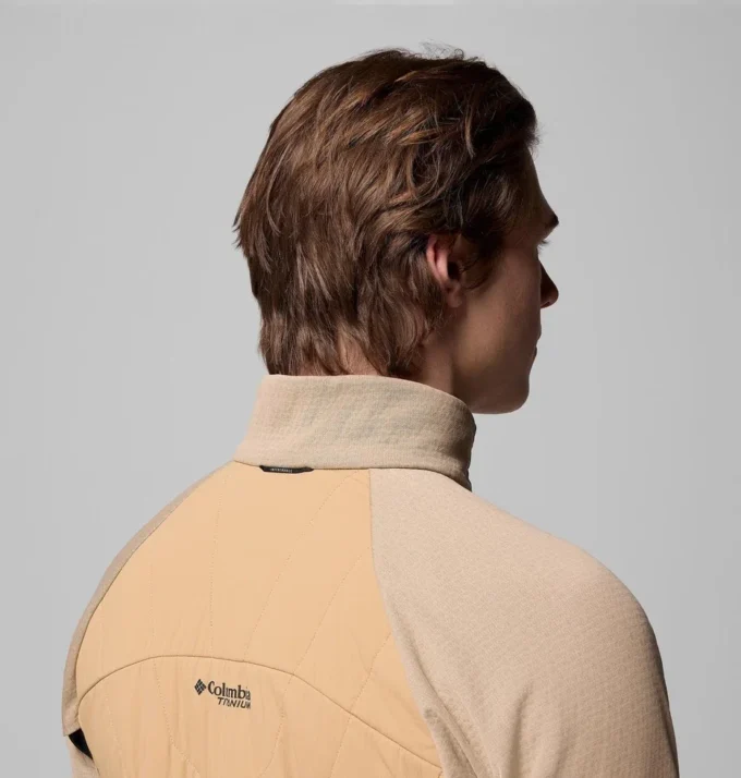 Chaqueta híbrida con cremallera completa Arctic Crest™ para hombre – Tall