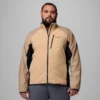 Chaqueta híbrida con cremallera completa Arctic Crest™ para hombre – Talla grande