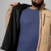 Chaqueta híbrida con cremallera completa Arctic Crest™ para hombre – Talla grande