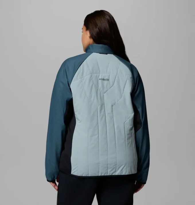Chaqueta híbrida con cremallera completa Arctic Crest™ para mujer – Tallas grandes Chaqueta híbrida con cremallera completa Arctic Crest™ para mujer – Tallas grandes