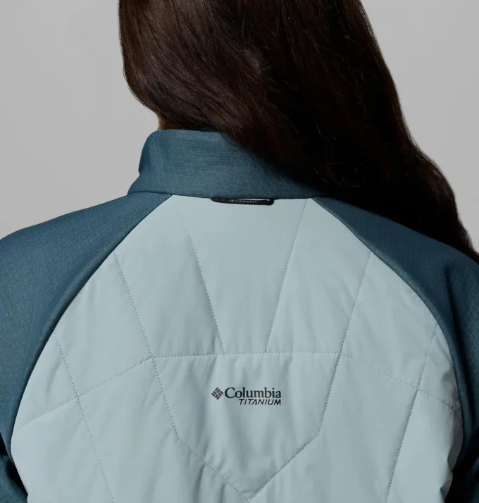 Chaqueta híbrida con cremallera completa Arctic Crest™ para mujer – Tallas grandes Chaqueta híbrida con cremallera completa Arctic Crest™ para mujer – Tallas grandes