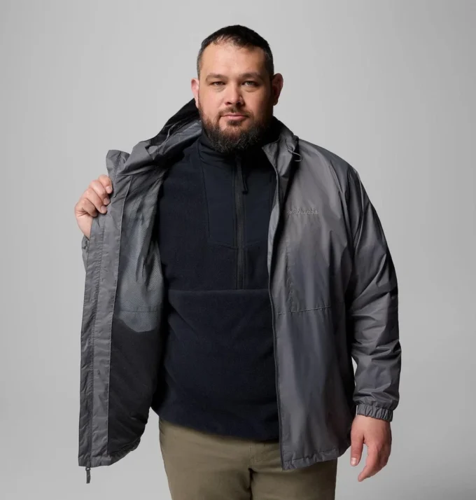 Chaqueta impermeable Glenbrook Bend™ para hombre – Talla grande Chaqueta impermeable Glenbrook Bend™ para hombre – Talla grande
