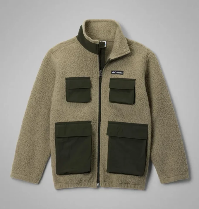 Chaqueta infantil Jasper Ridge™ de forro polar granulado con cremallera completa