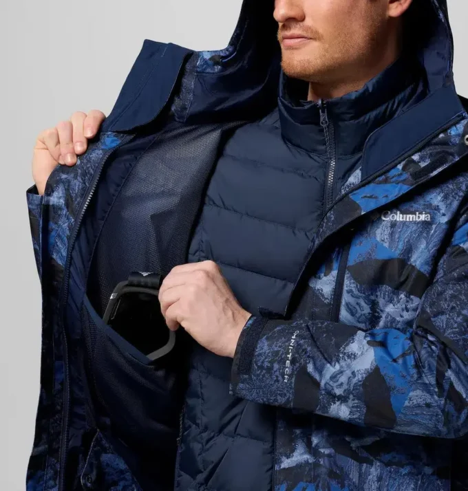 Chaqueta Interchange estampada Whirlibird V™ para hombre Chaqueta Interchange estampada Whirlibird V™ para hombre