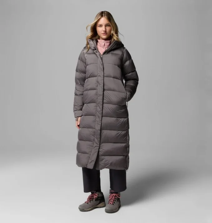 Chaqueta larga con capucha Amaze Puff™ para mujer Chaqueta larga con capucha Amaze Puff™ para mujer