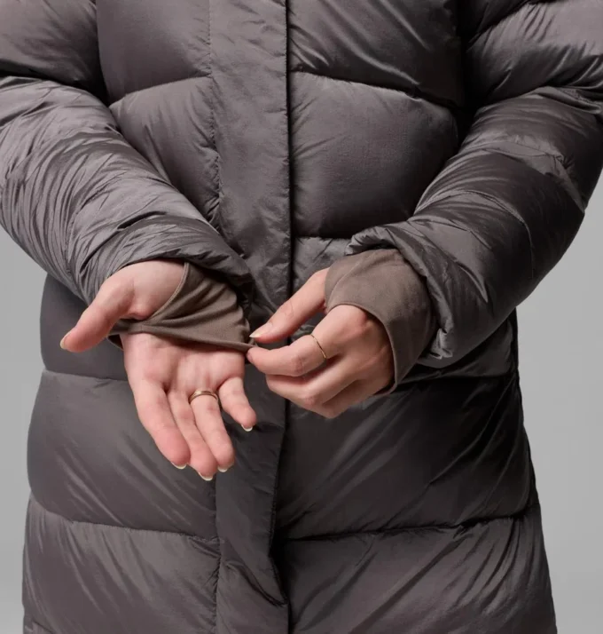 Chaqueta larga con capucha Amaze Puff™ para mujer Chaqueta larga con capucha Amaze Puff™ para mujer