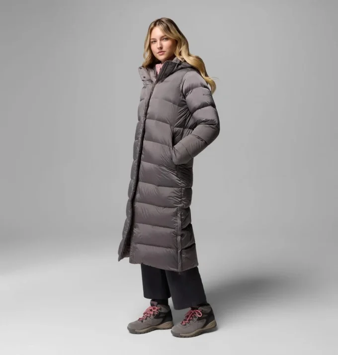 Chaqueta larga con capucha Amaze Puff™ para mujer Chaqueta larga con capucha Amaze Puff™ para mujer